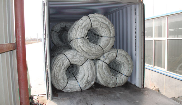 Razor Wire Container Loading