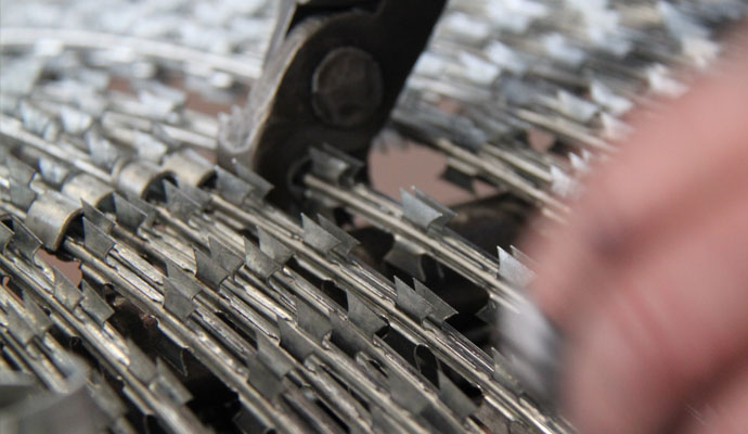 Razor Strip Close Up
