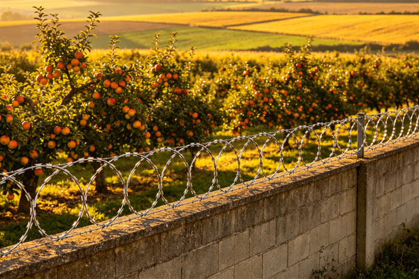 Farm Security Razor Wire