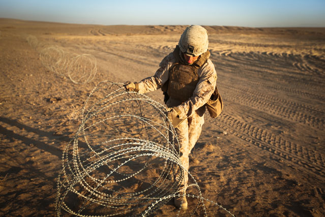 Border Security Razor Fence