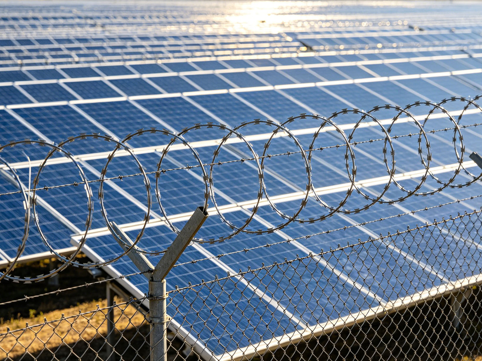 Power Plant Security Barrier